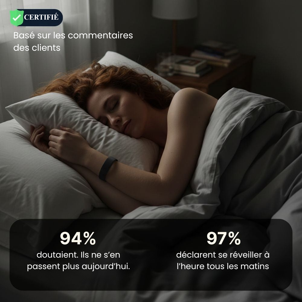Stillune™ | Bracelet Réveil Silencieux